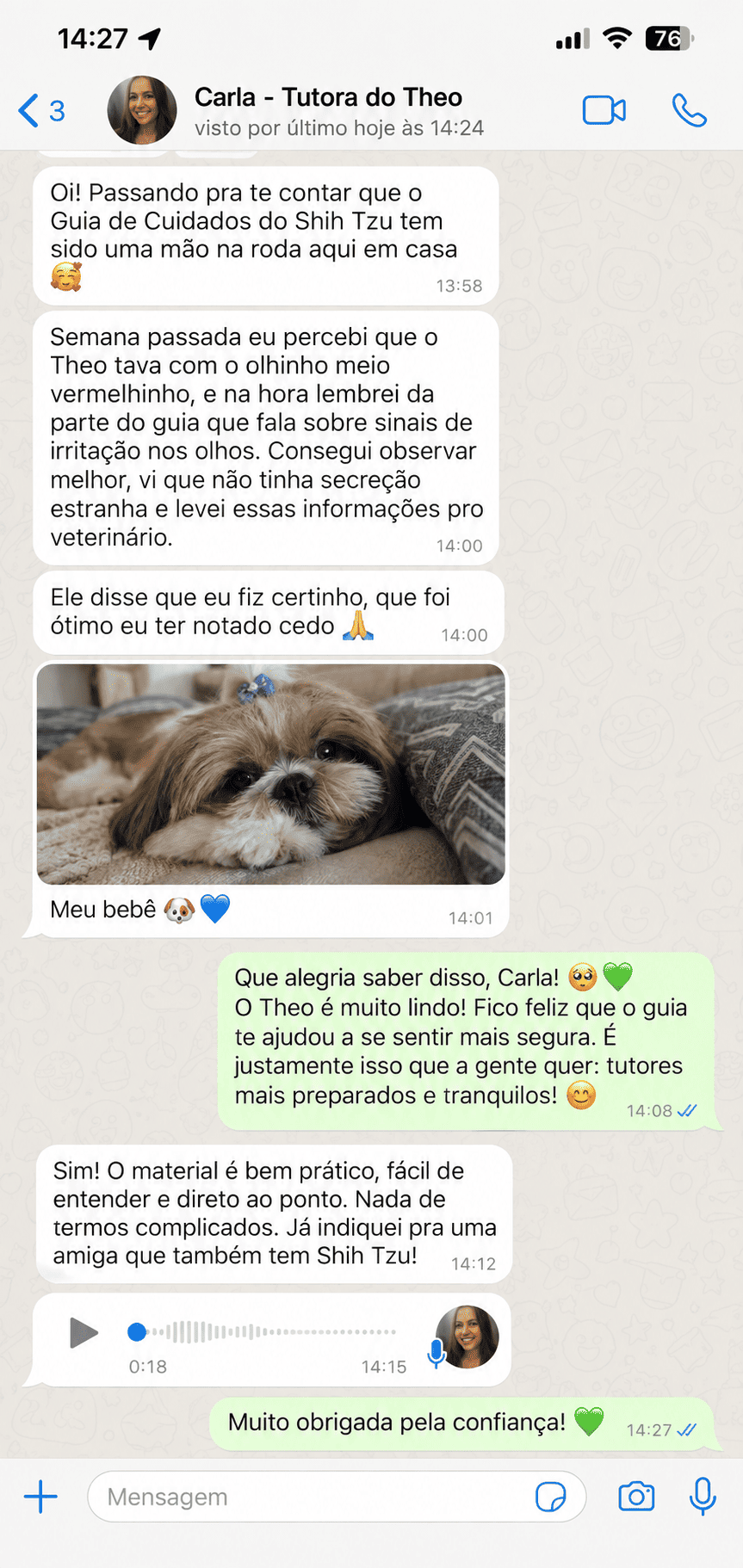 Depoimento real 01